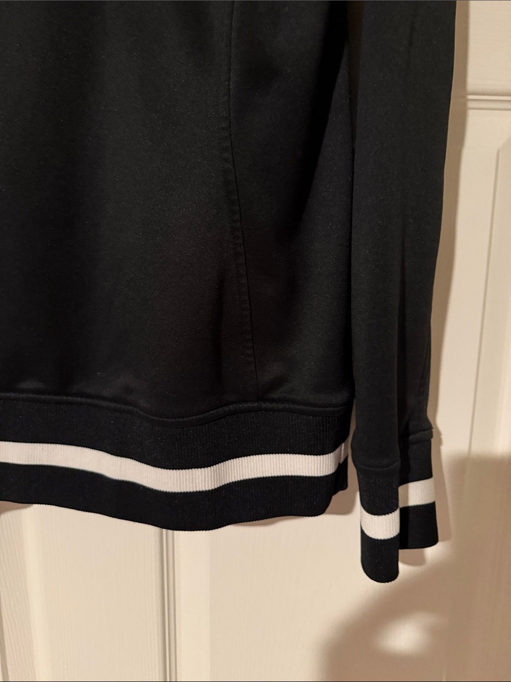 The North Face Black Jacket with White Trim - Picture 8 of 8
